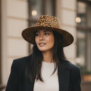 Leopard Print Women's Hat